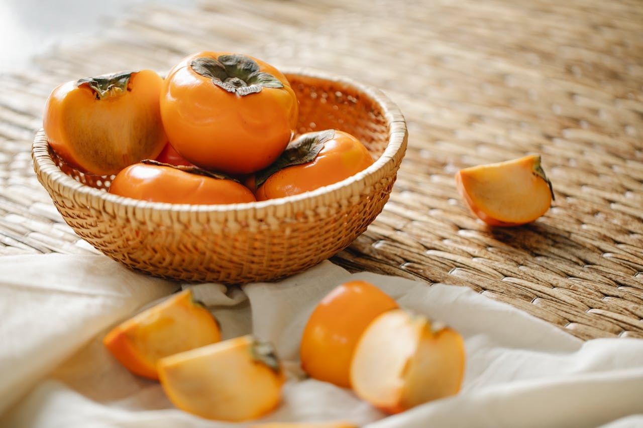 Buah Kesemek | Sumber gambar: Pexels (Any Lane)