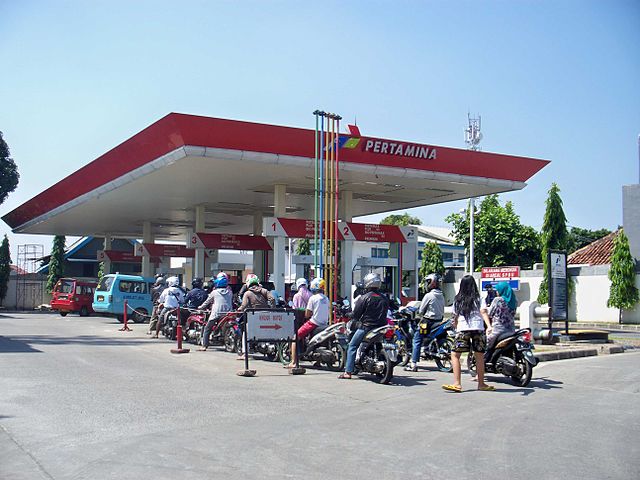gambar SPBU pertamina