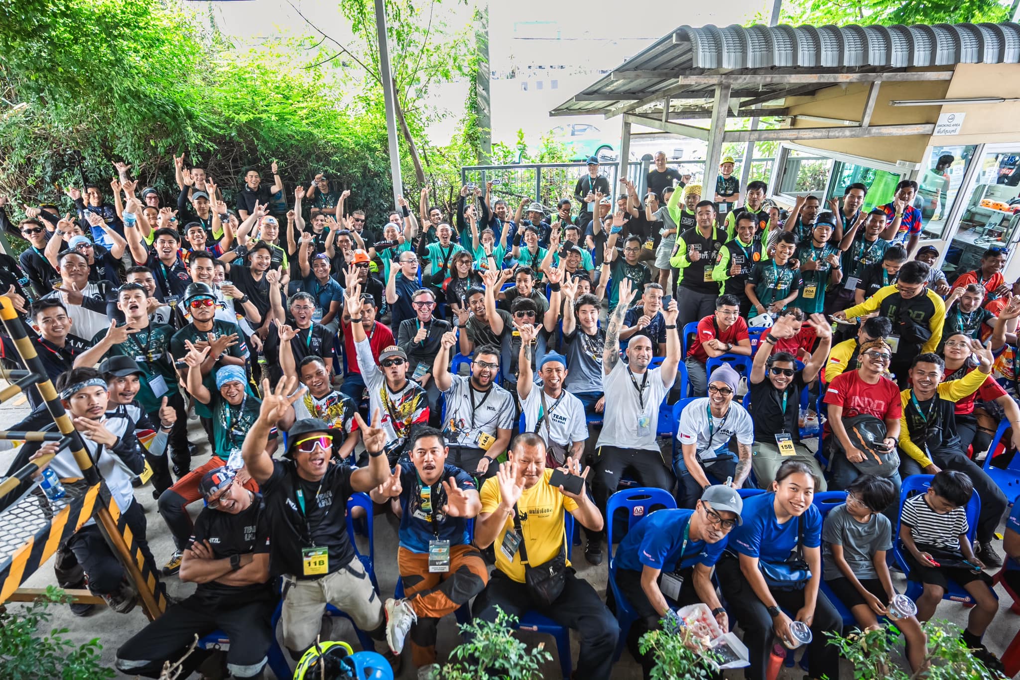 Kemeriahan ajang Rope Access global yang dihadiri lebih dari 200 partisipan | Foto: (Facebook | Petzl RopeTrip® Asia Pacific Edition 2024 )