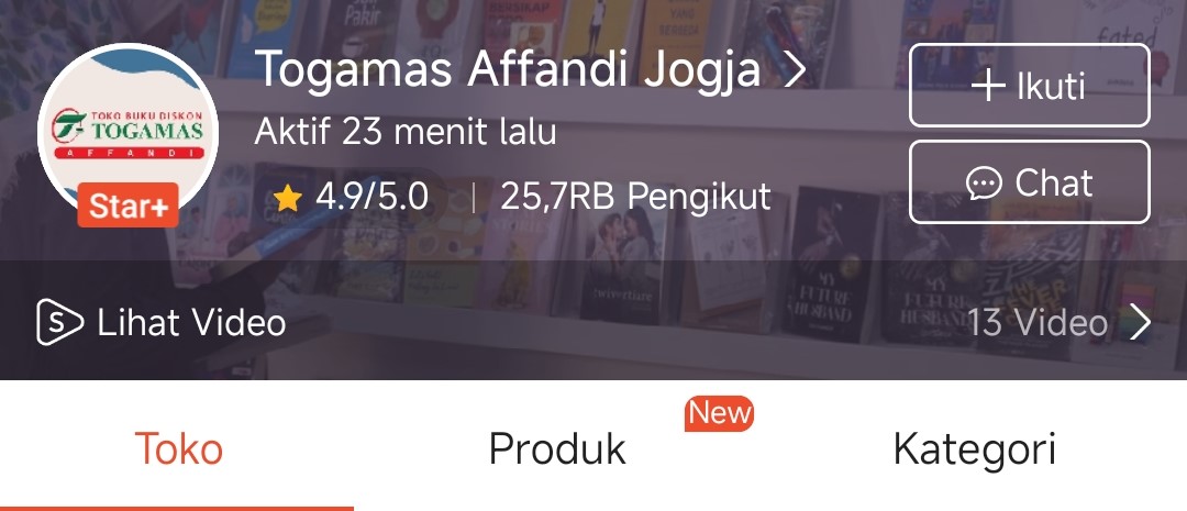 Togamas, Sumber : dokumentasi pribadi