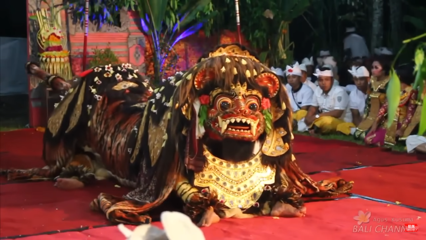 Topeng Barong Macan | YouTube | Kusuma Wicitra