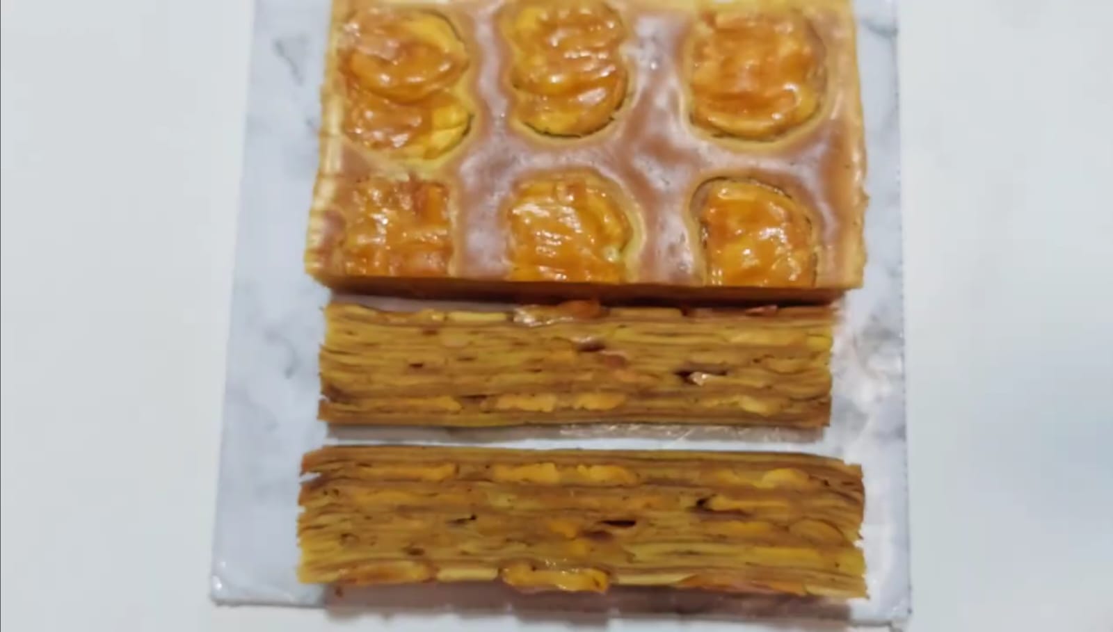 Kue Lapis Cempedak khas Kalimantan Utara. © Tangkapan Layar YouTube Lenny's homemade.