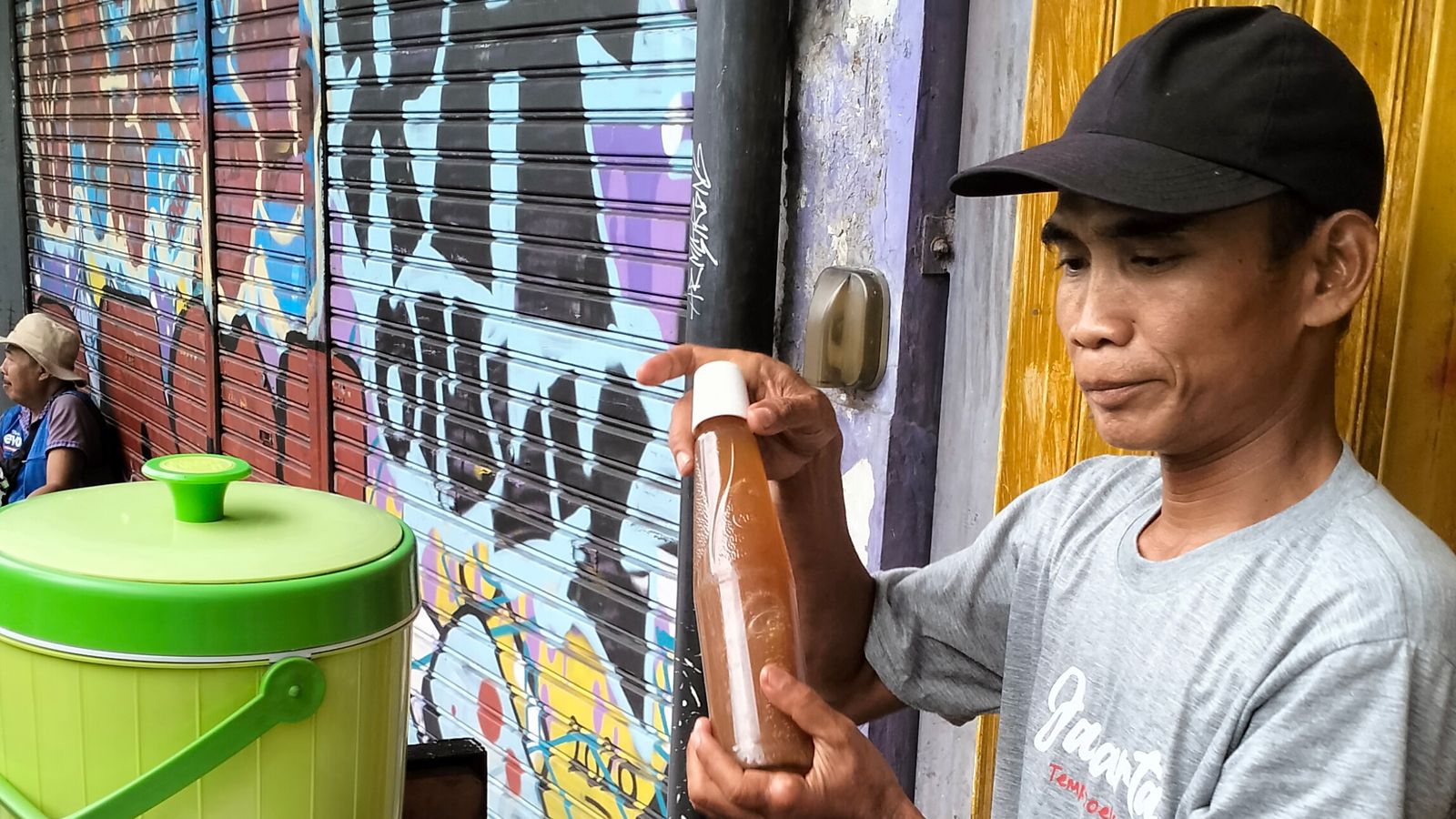 Kuliner Bir Kotjok di Pasar Surya Kencana(Sumber : Dokumen Pribadi)