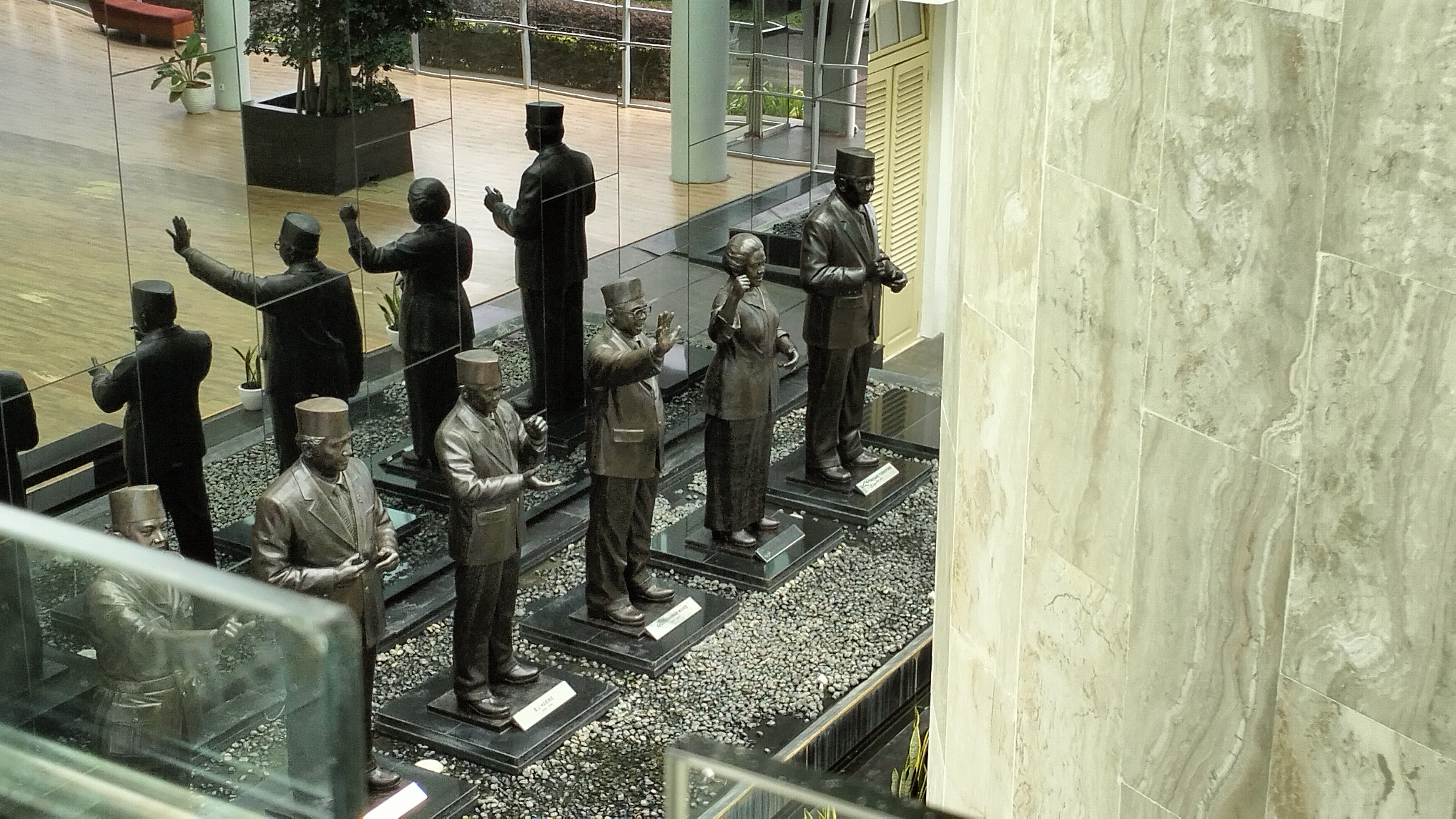 6 patung presiden (dokumen pribadi)