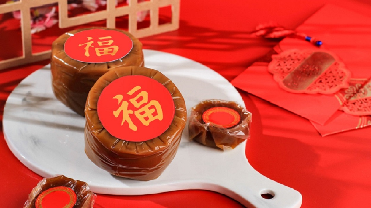 kue keranjang, makanan khas imlek