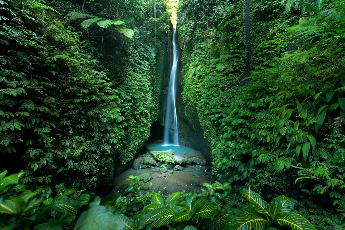 air terjun leke leke