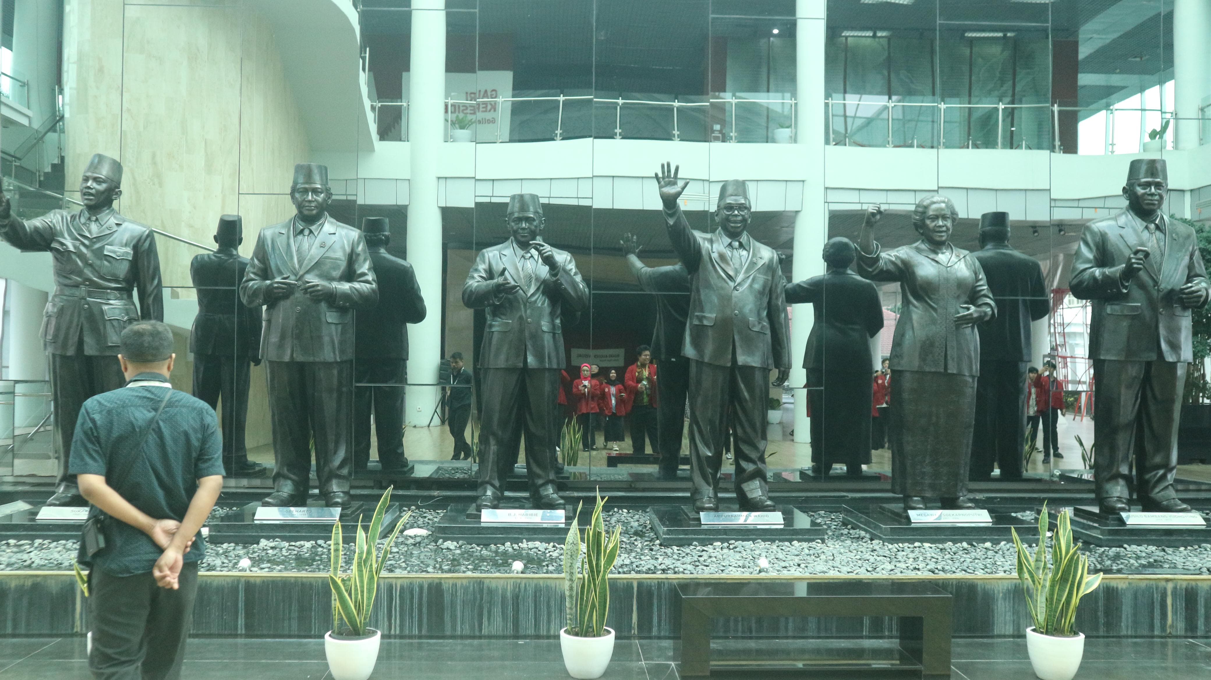 Patung Presiden Indonesia, Museum Kepresidenan RI Balai Kirti (15/12/2024).