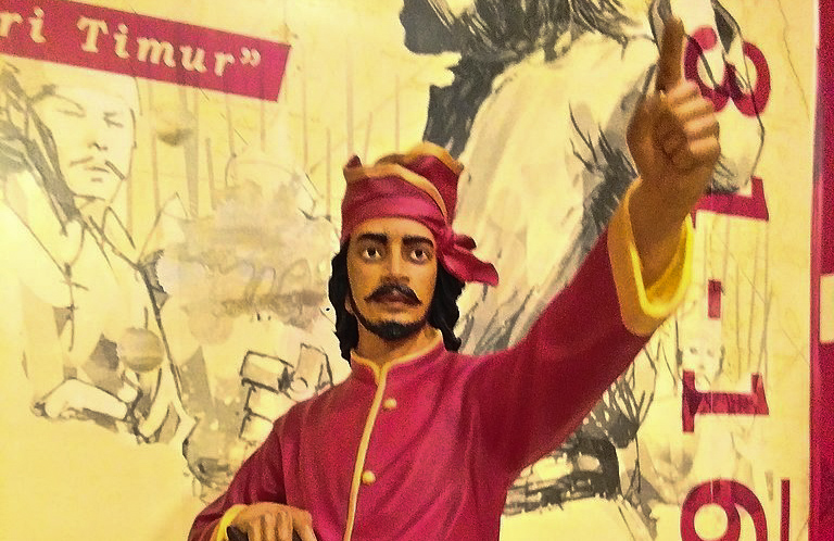 Patung lilin Sultan Hasanuddin | Wikimedia Commons: Pangeran Bodrowongso