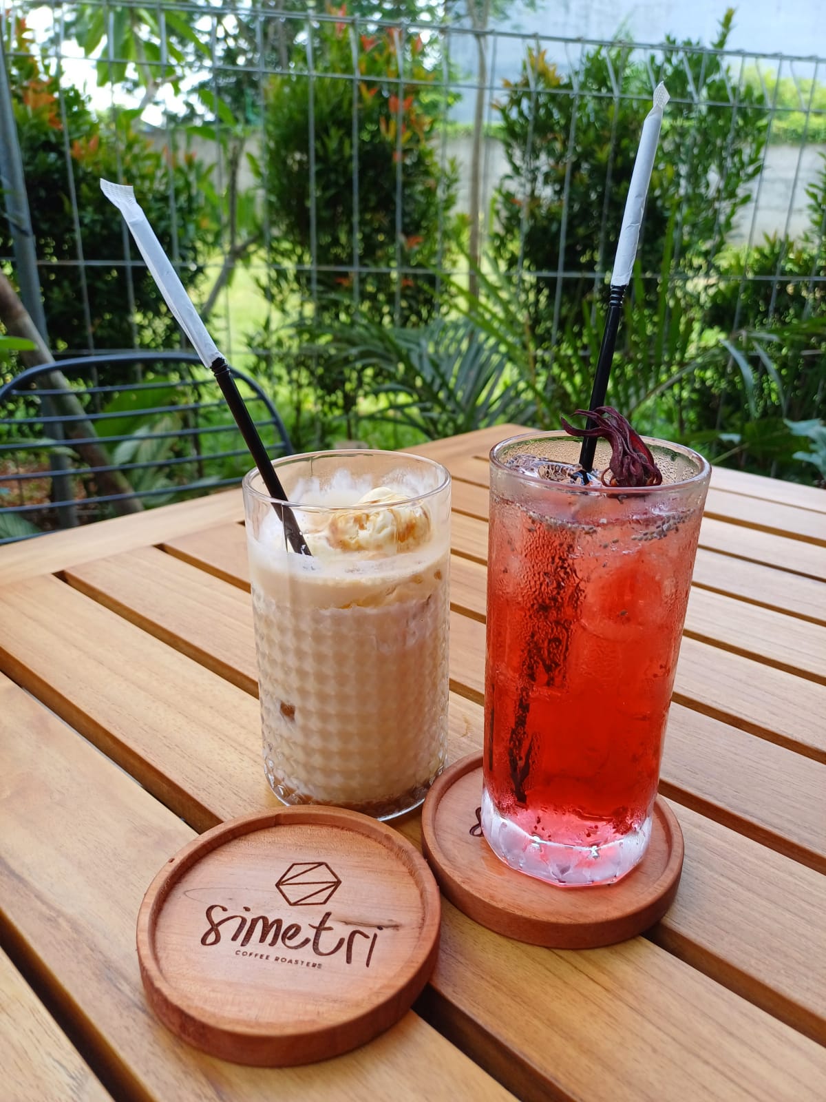 Menu Kafe Simetri
