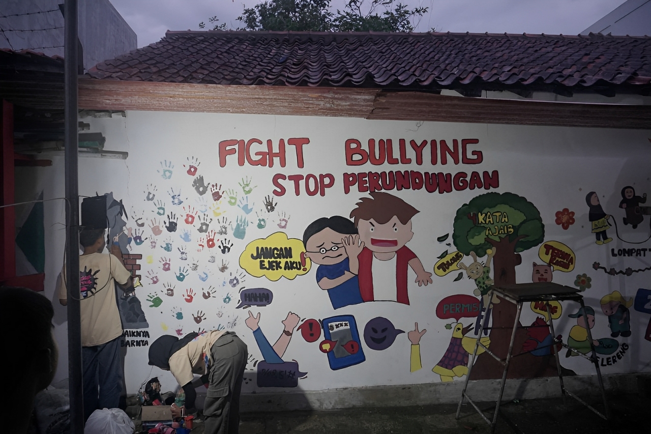 Aktivitas Komunitas Tembok Pedia Kebumen (Foto: Dok. Adam Firmansyah)