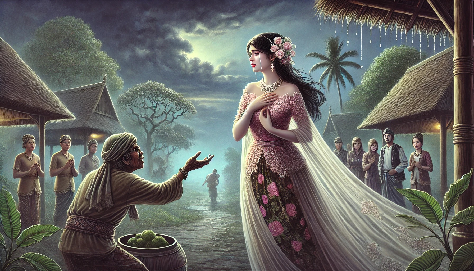 Ilustrasi Legenda Batu Menangis
