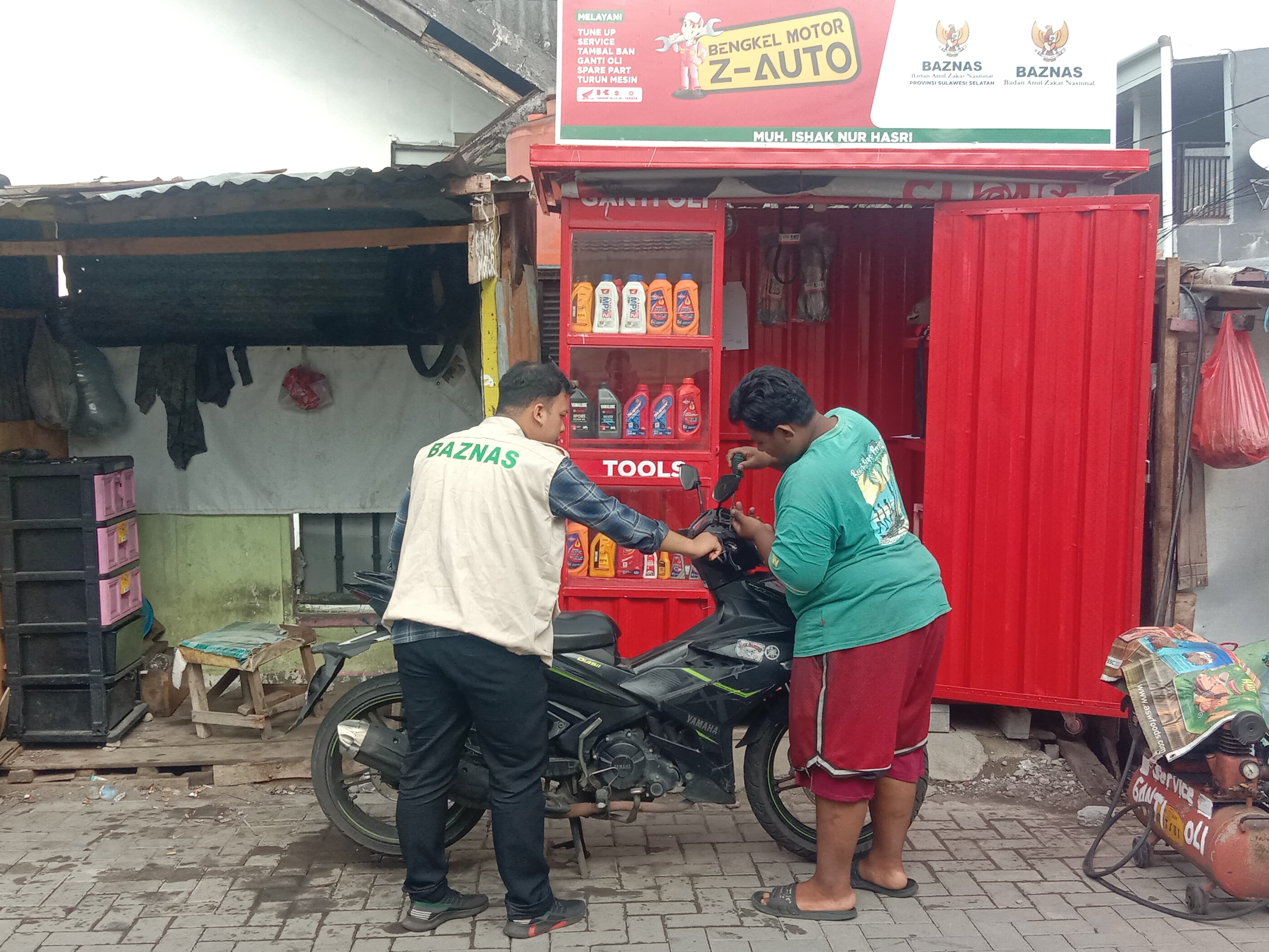  BAZNAS Z-Auto: Jembatan menuju kesuksesan Muh. Ishak Nur (Foto: Dok Baznas) 