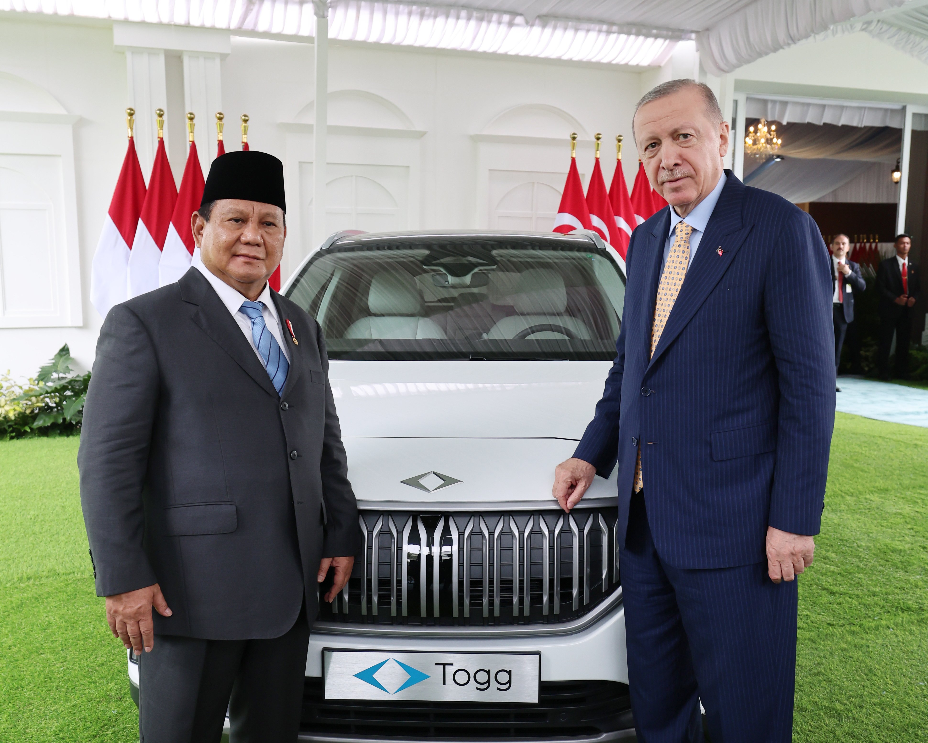 Mobil listrik dari Erdogan untuk Prabowo | @tcbestepe on X