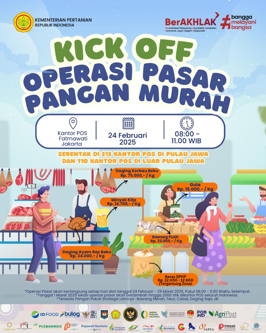 operasi pasar pangan murah