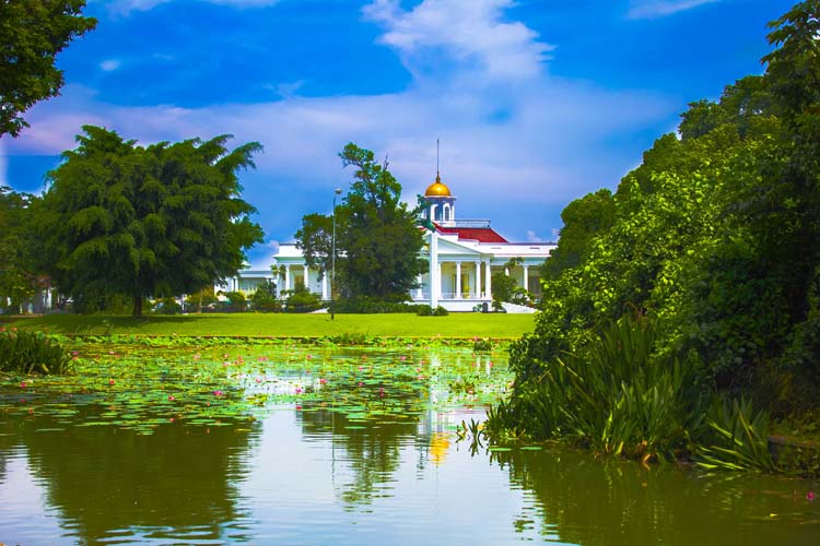 Dapat menyaksikan langsung kemegahan Istana Negara dari Kebun Raya Bogor | Foto: (kebunraya.id/bogor).