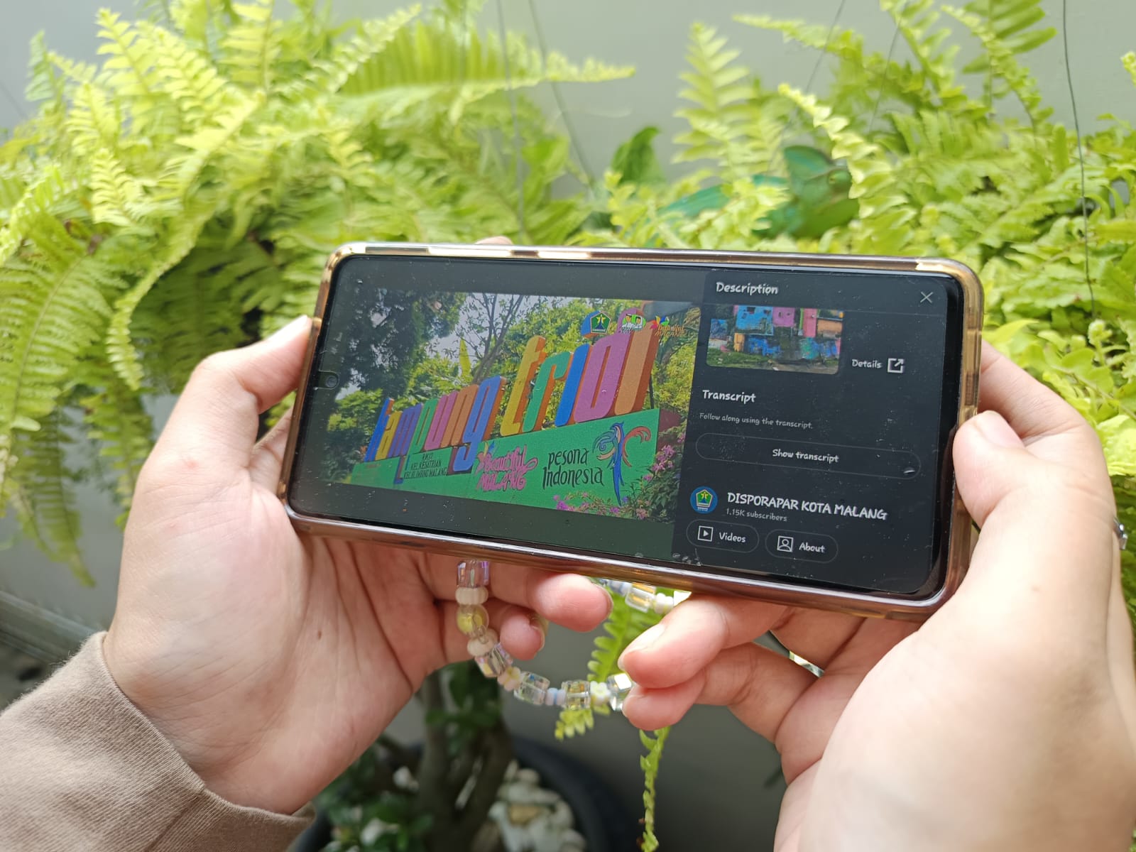 Konten Kampung Tridi di Kanal Youtube Disporpar Malang | Dokumentasi Pribadi