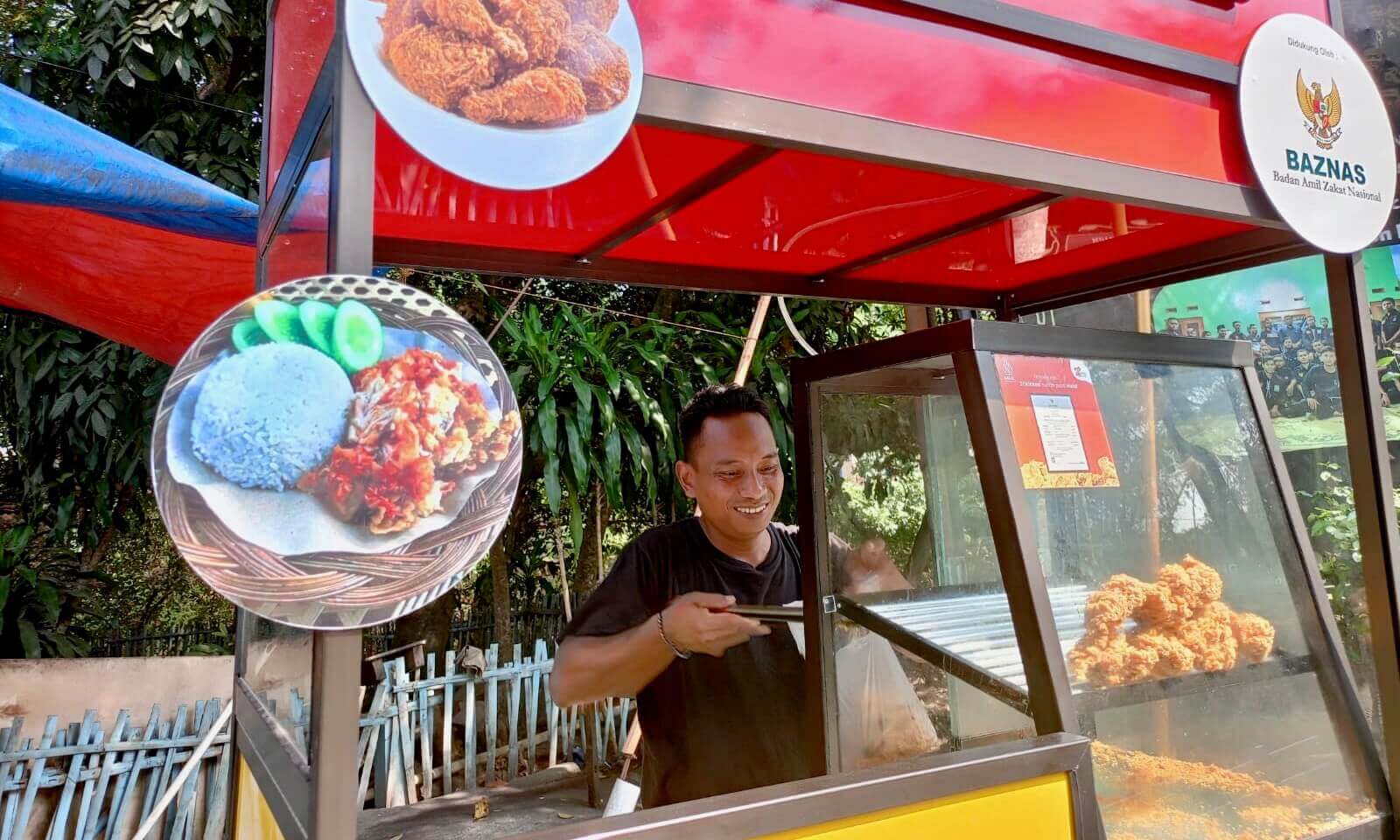  Z-Chicken Dapur yang menghidupkan impian dan inspirasi (Foto: Dok Baznas) 