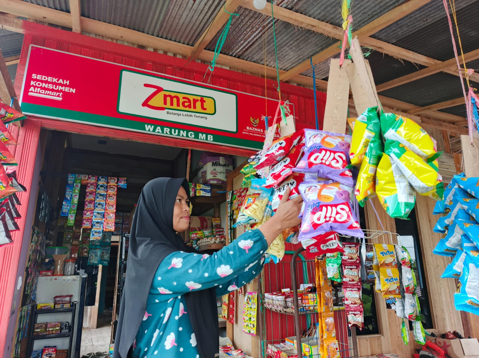  Z-Mart dari Warung kecil menuju kemandirian ekonomi (Foto: Dok Baznas) 