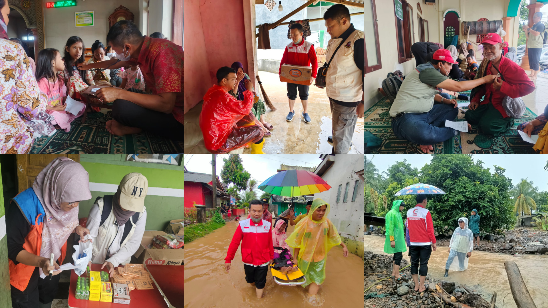 Evakuasi penyintas yang terdampak banjir di Padarincang, Banten (Dokumentasi Pribadi)