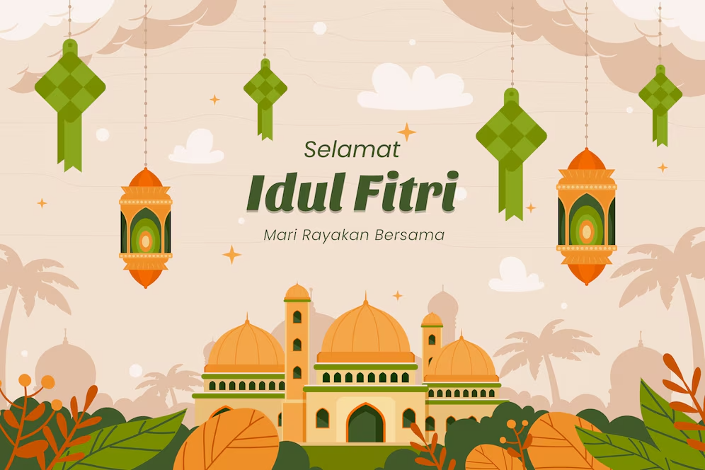 gambar ucapan idul fitri 1446 h/ 2025 - 04