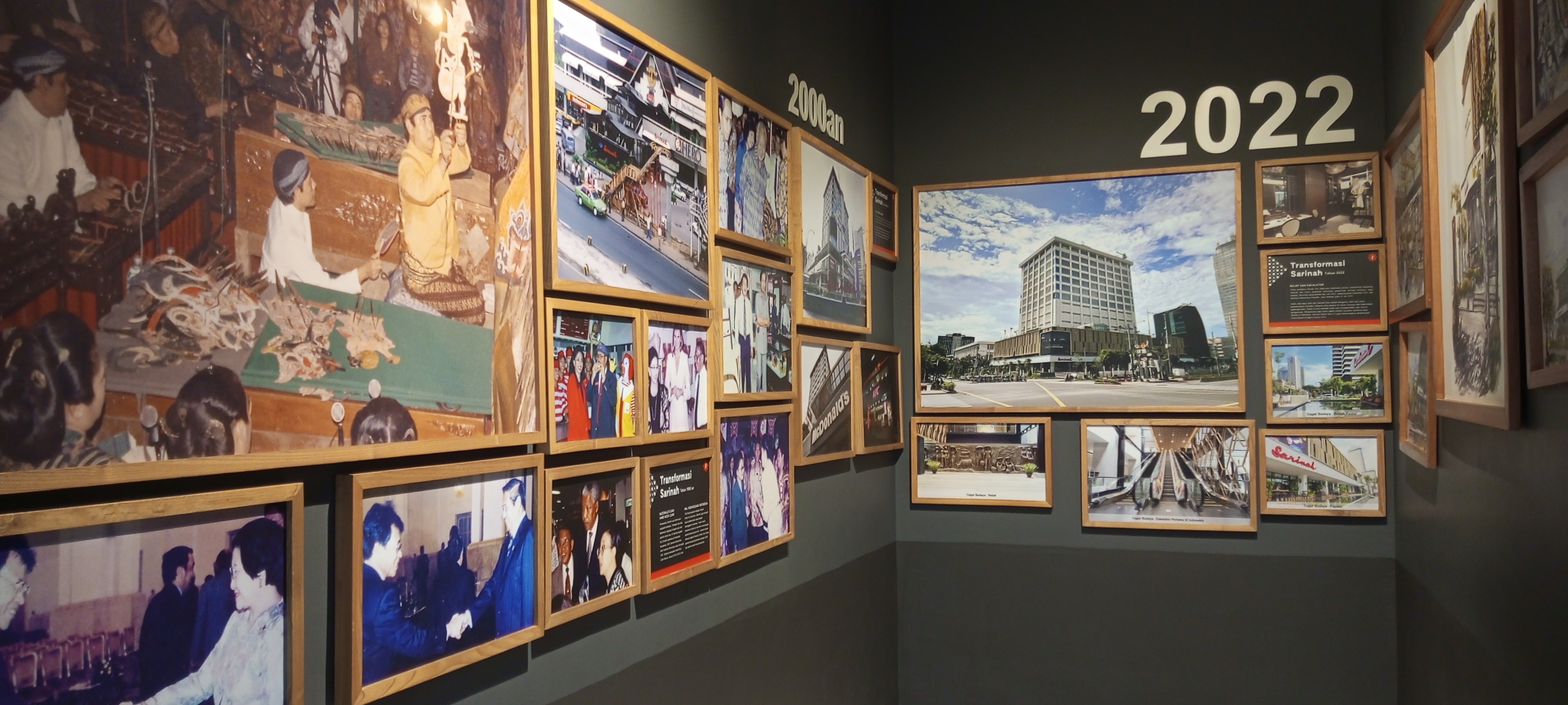 Instalasi Pameran Sejarah Sarinah | Dok. Almer Sophian 