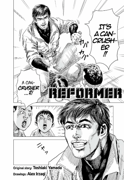 Manga Reformer asli Indonesia @ Alex Irzaqi/Silent Manga Audition