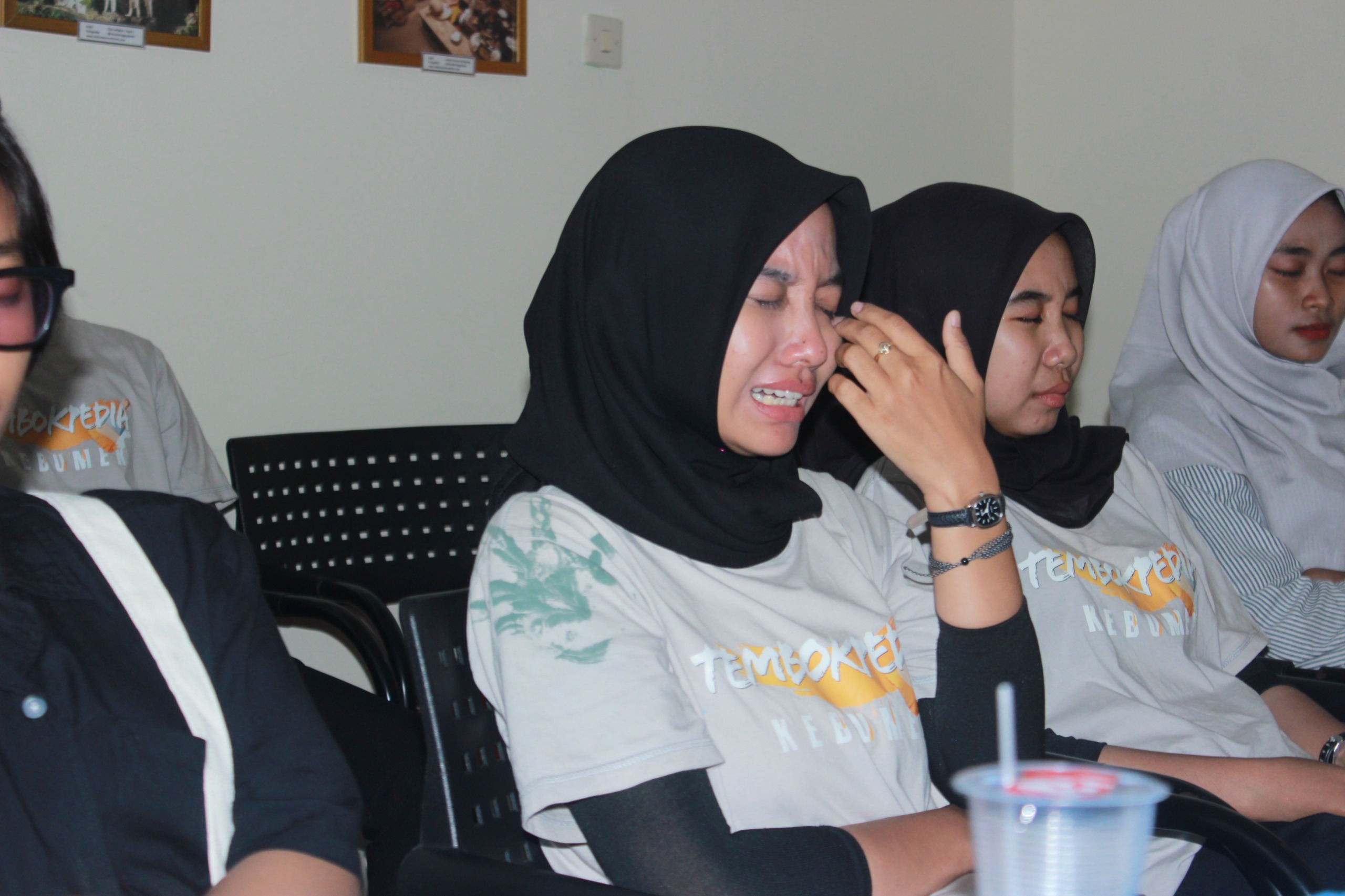 Peserta Seni Berekspresi larut dalam emosi saat bercerita (Foto: Dok. Adam Firmansyah)