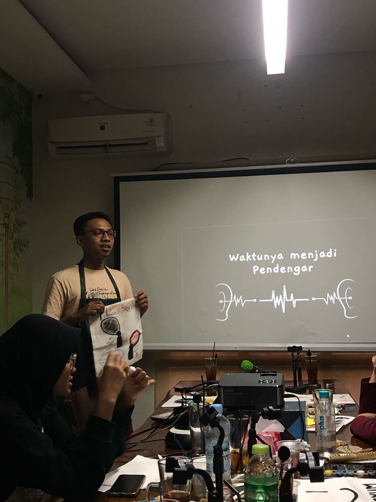 Adam Firmansyah Inisiator Seni Berekspresi, waktunya menjadi pendengar (Foto: Dok. Adam Firmansyah) 