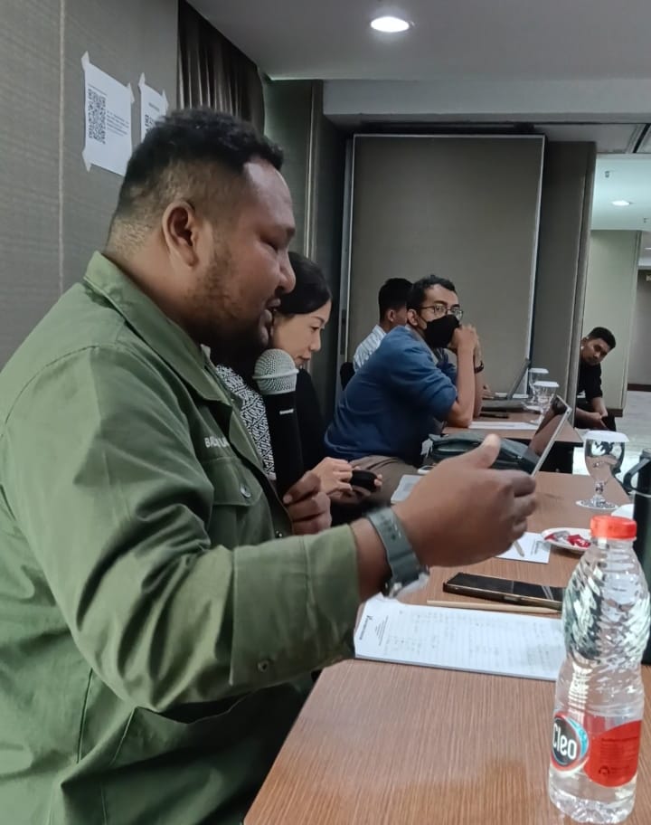 Baltasar Nahak, Duta Mangrove Indonesia, Berdiskusi mengenai Ruang Terbuka Hijau