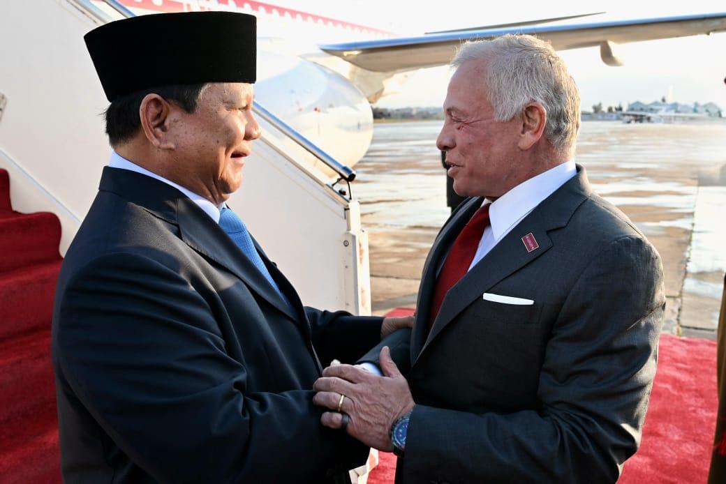 Raja Abdullah II dan Prabowo sudah bersahabat sejak 1995. Keduanya juga menjadi pemimpin negara yang konsisten mendukung Palestina.