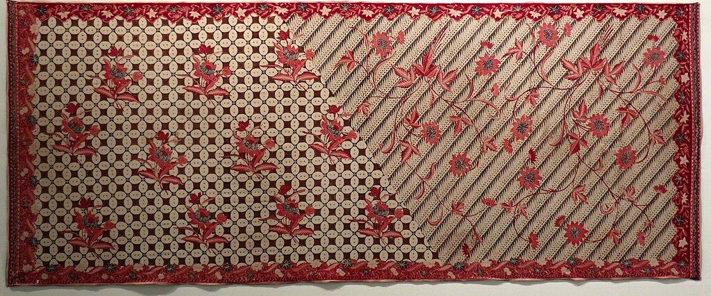 Batik Pekalongan Motif Pagi Sore @ Hiart/wikimedia commons