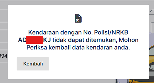 informasi jika cek tilang etle tidak ditemukan pelanggaran