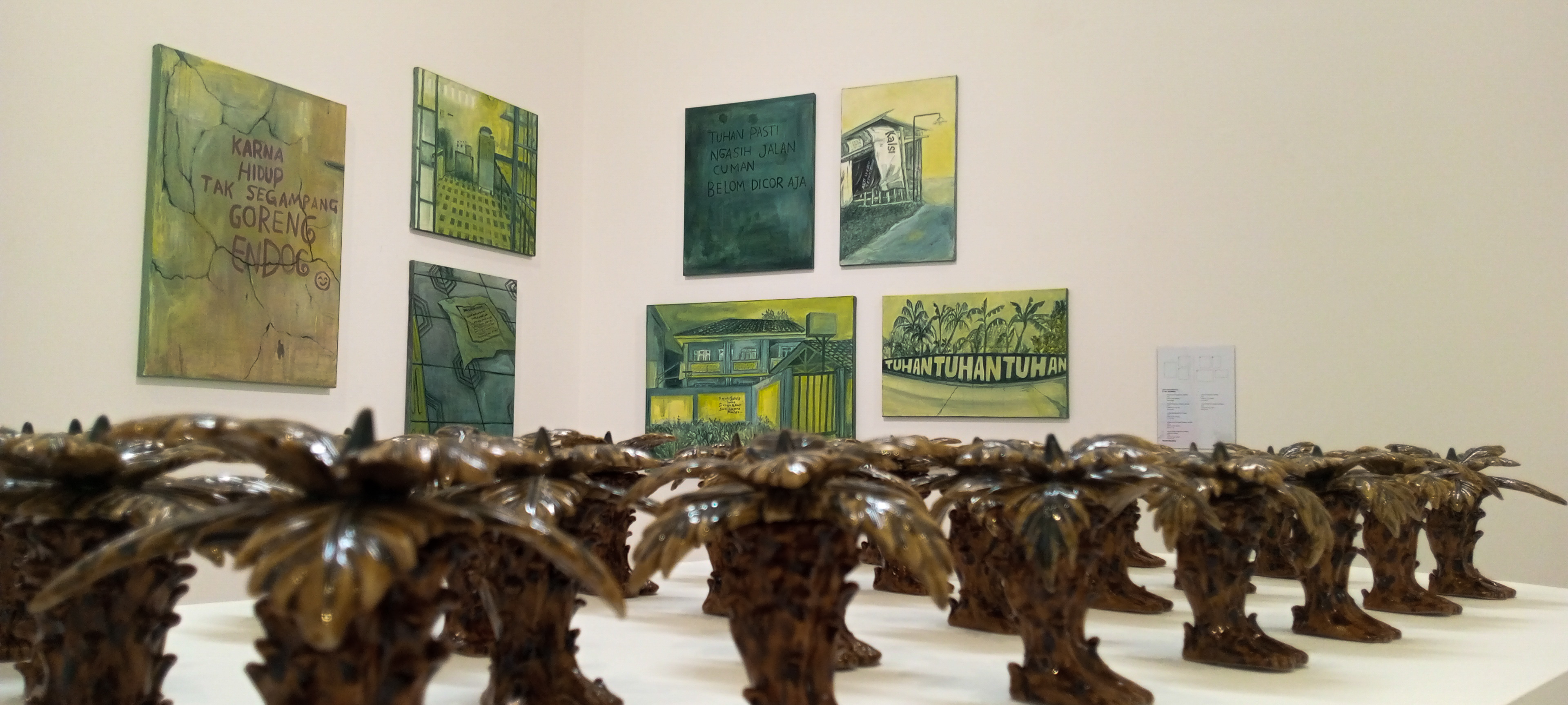 Karya Elia Nurvista di Gajah Gallery Jakarta Pusat | Dok. Almer Sophian