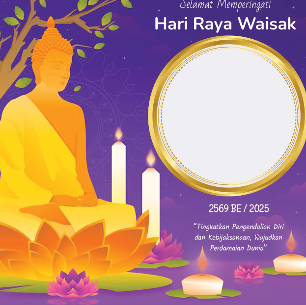 Twibbon Hari Raya Waisak 2025