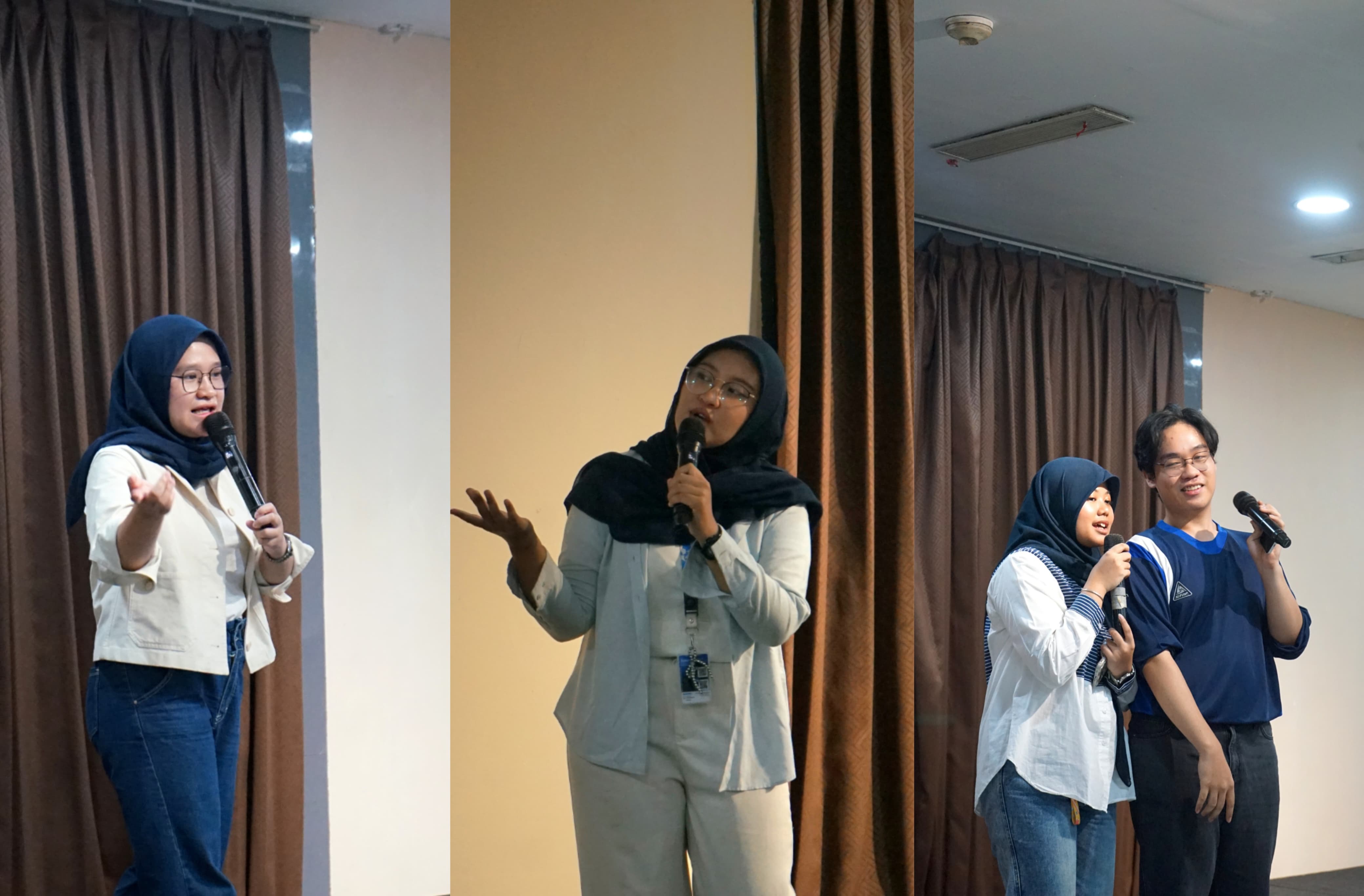 Pembukaan acara oleh MC dan Pemaparan Materi Induction