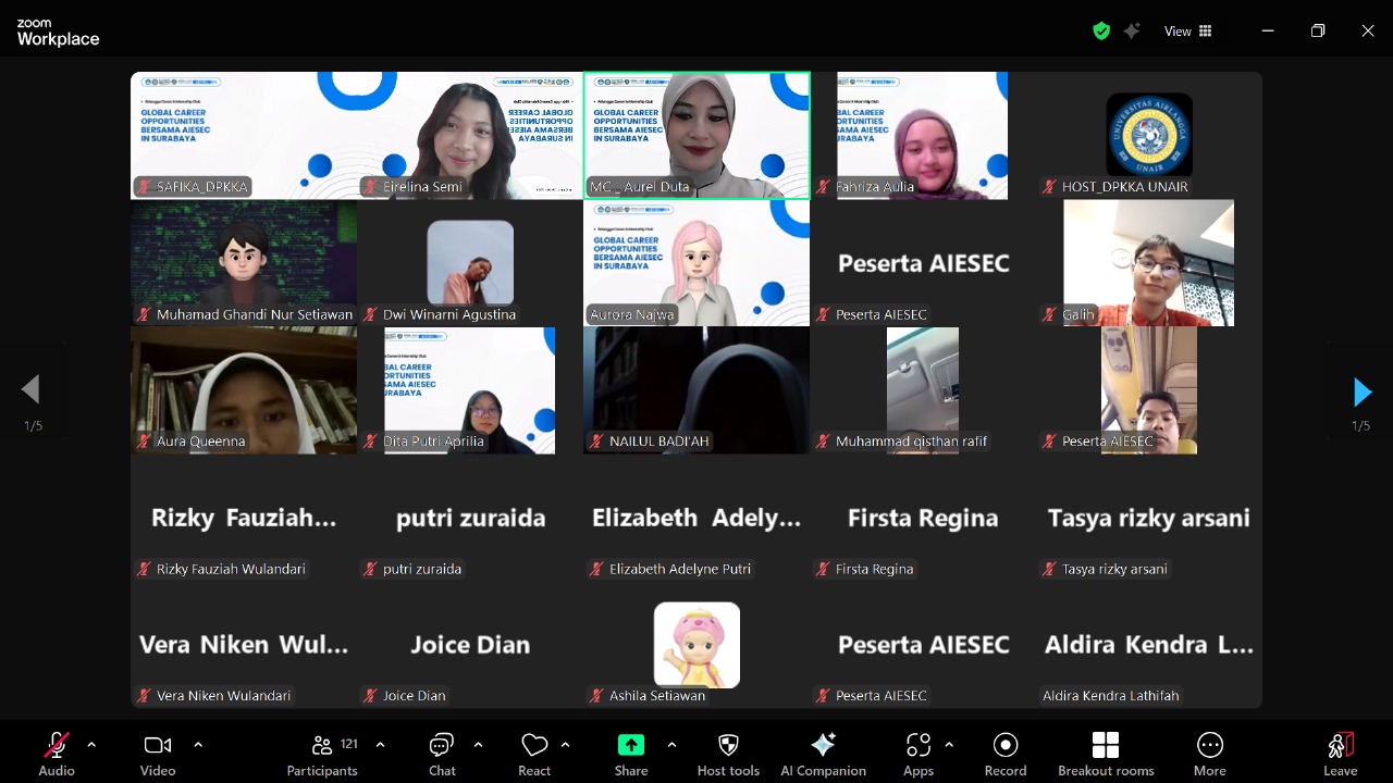 Antusiasme peserta terlihat pada sesi pemaparan Global Talent dan Global Teacher
