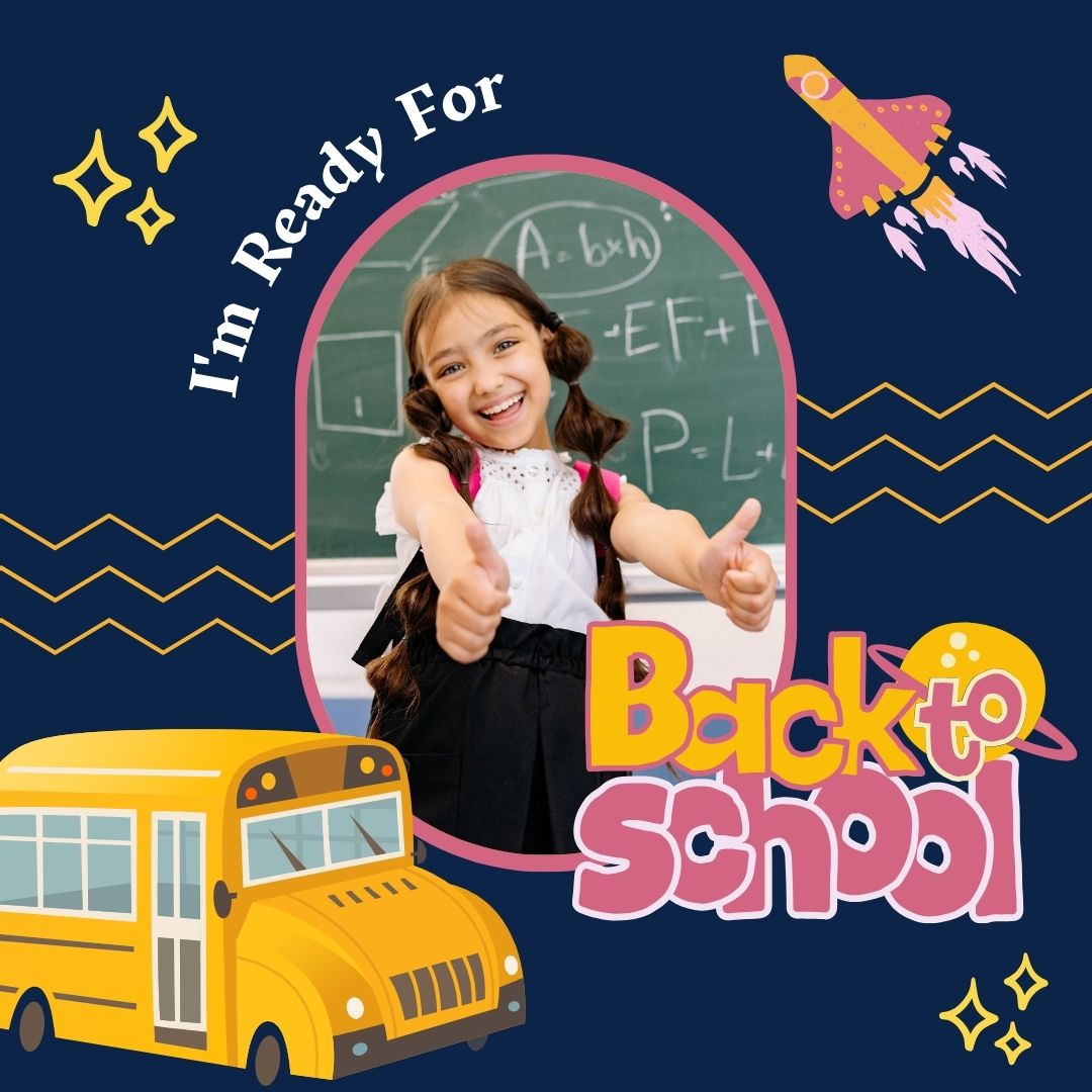 desain twibbon MPLS 2025 untuk anak sekolah