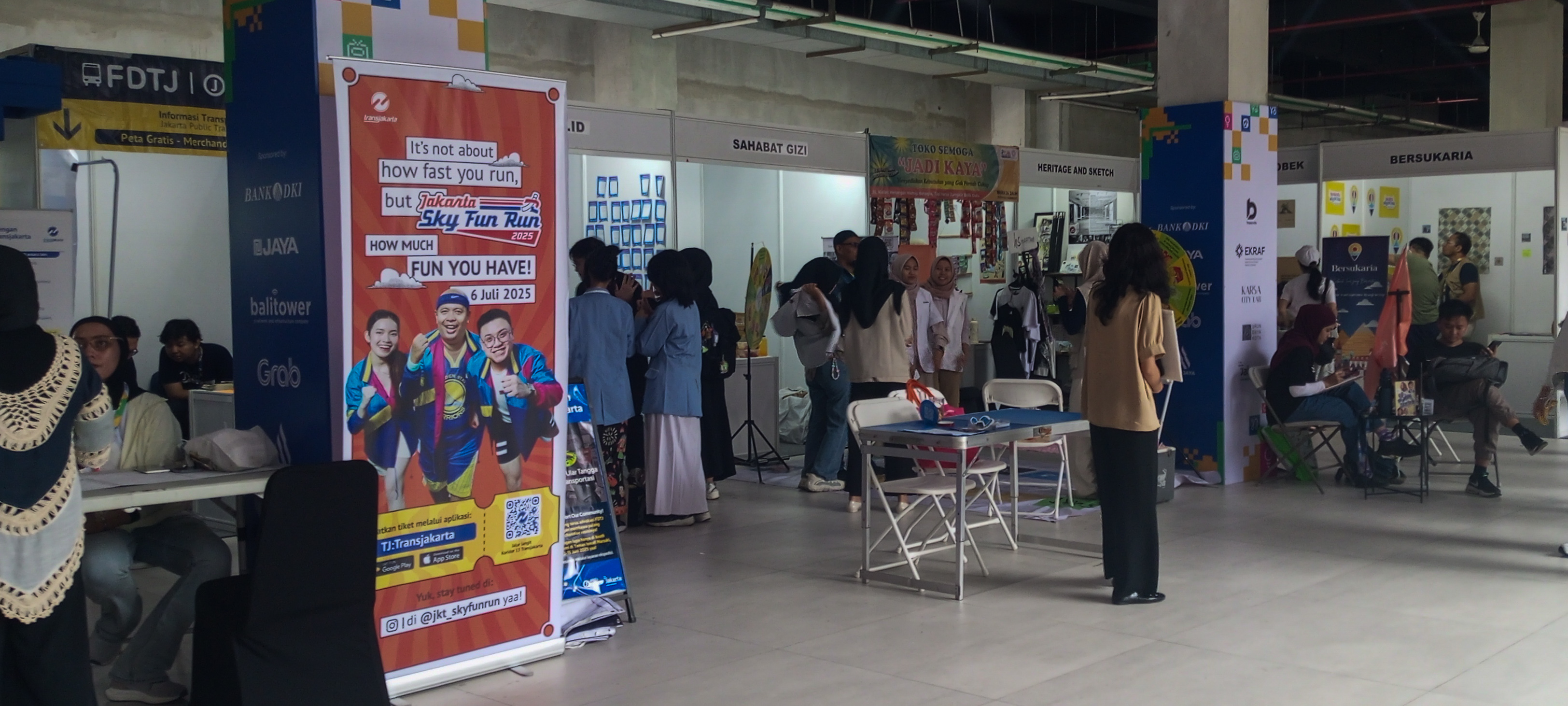 Ruang Komunitas di Jakarta Future Festival 2025 | Dok. Almer Sophian