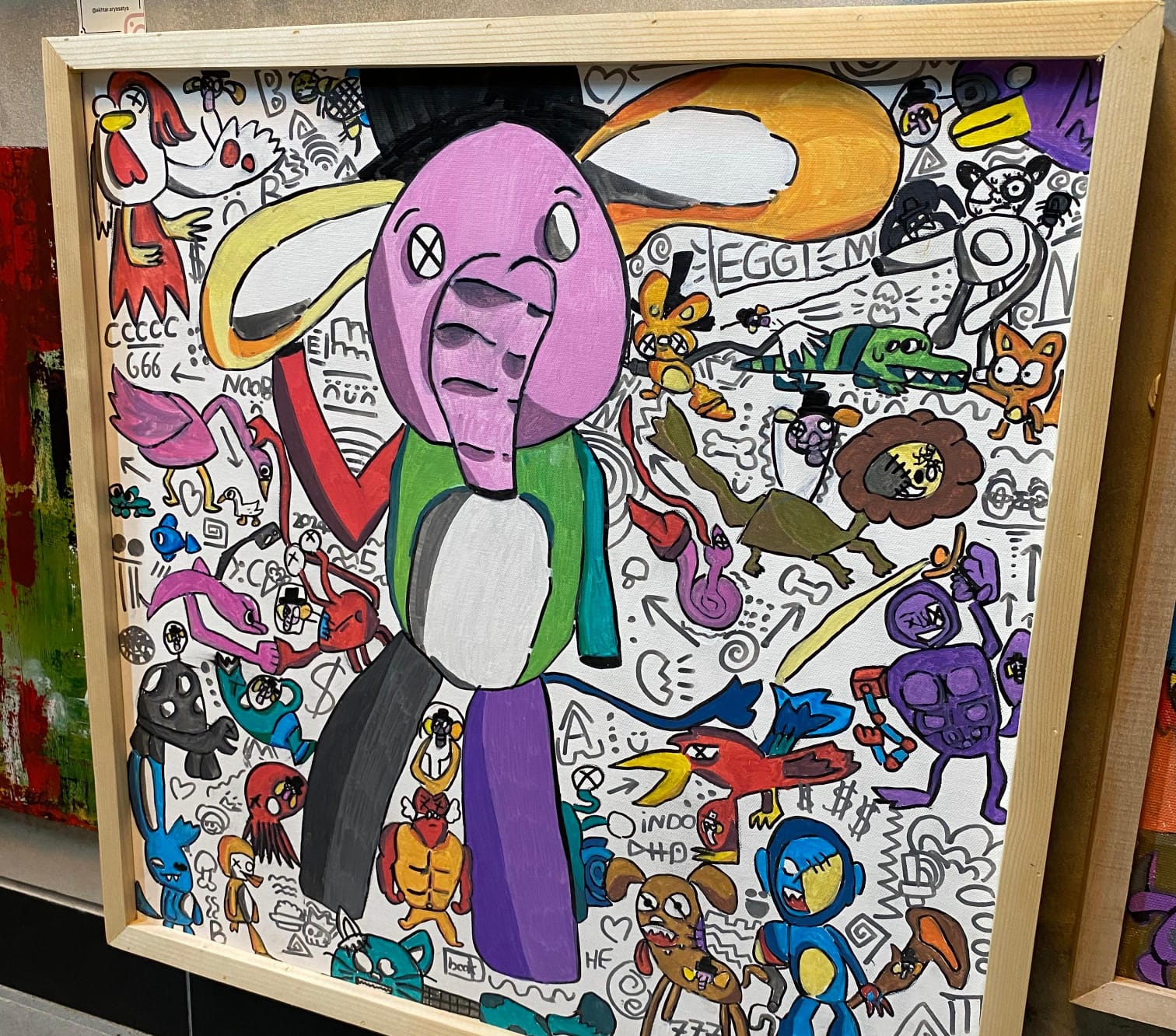 Karya Akhtar di Selasar Sunaryo Art Space, Bandung