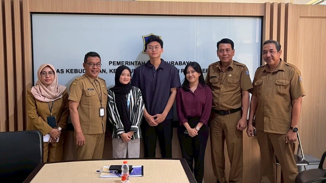 AIESEC in Surabaya Disambut Baik oleh DISBUDPORAPAR
