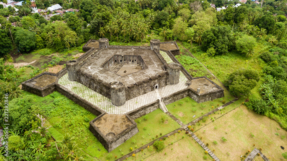 Benteng Belgica di Banda Neira | Gambar: adobe stock