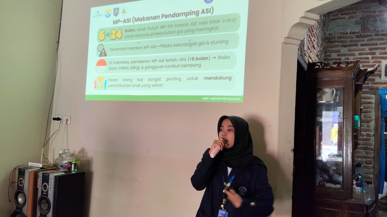 Pemaparan Materi MPASI