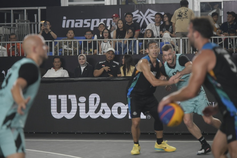 Turnamen FIBA 3x3 di Jakarta.