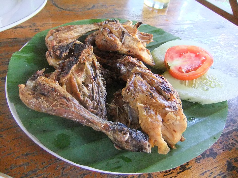 Ayam bakar taliwang khas Lombok | Foto oleh Midori - Wikimedia