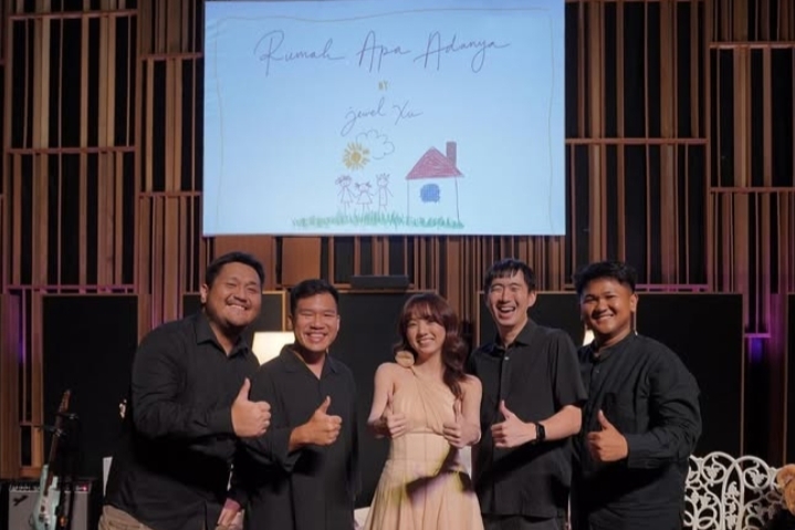 Peluncuran single 'Rumah Apa Adanya' Jewel Xu | Gambar: Jewelxu_official/ Instagram