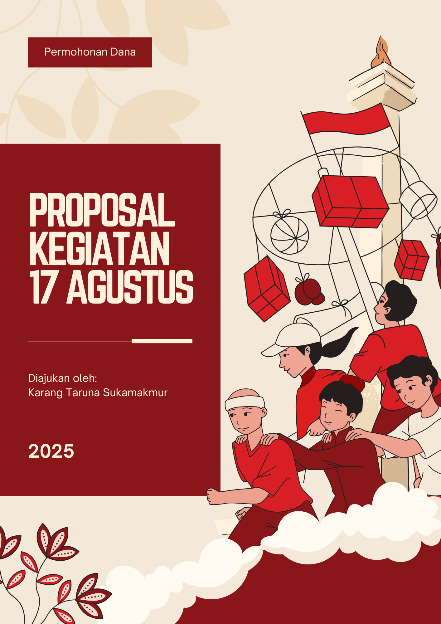 Template proposal 17 Agustus untuk Karang Taruna (2) | Foto: (Canva).