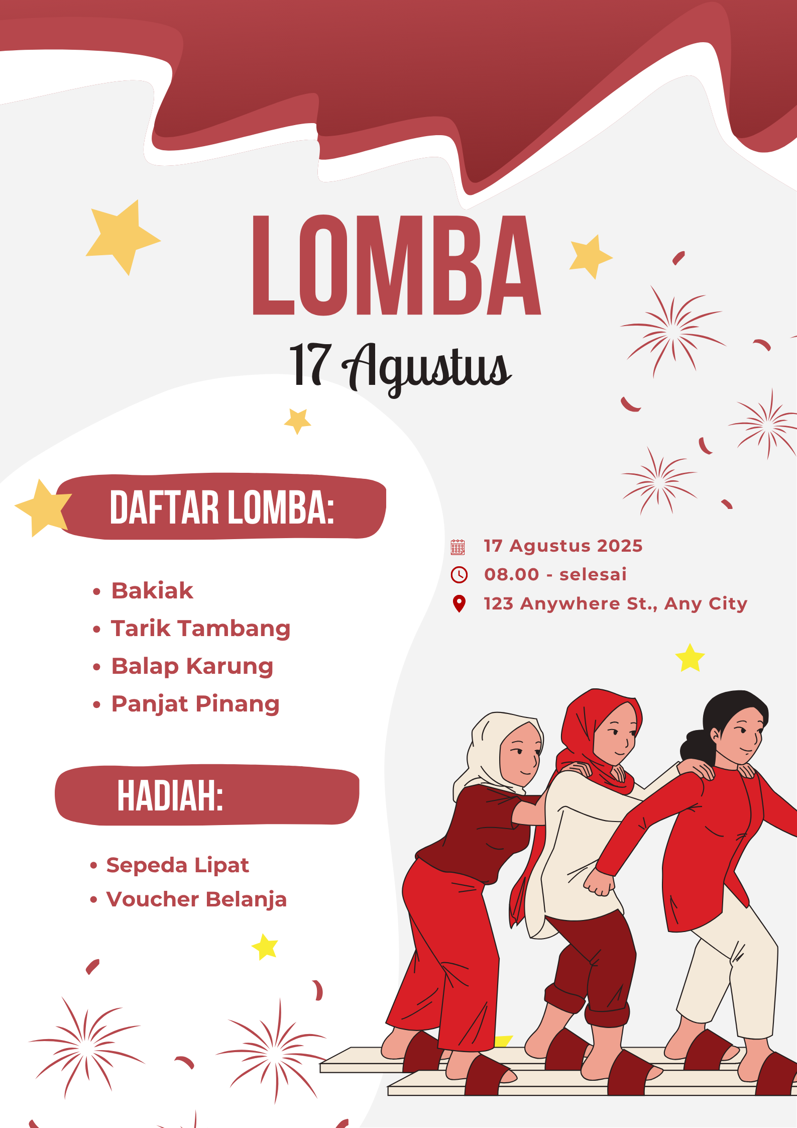 Desain brosur lomba 17 Agustus 2025 (4)