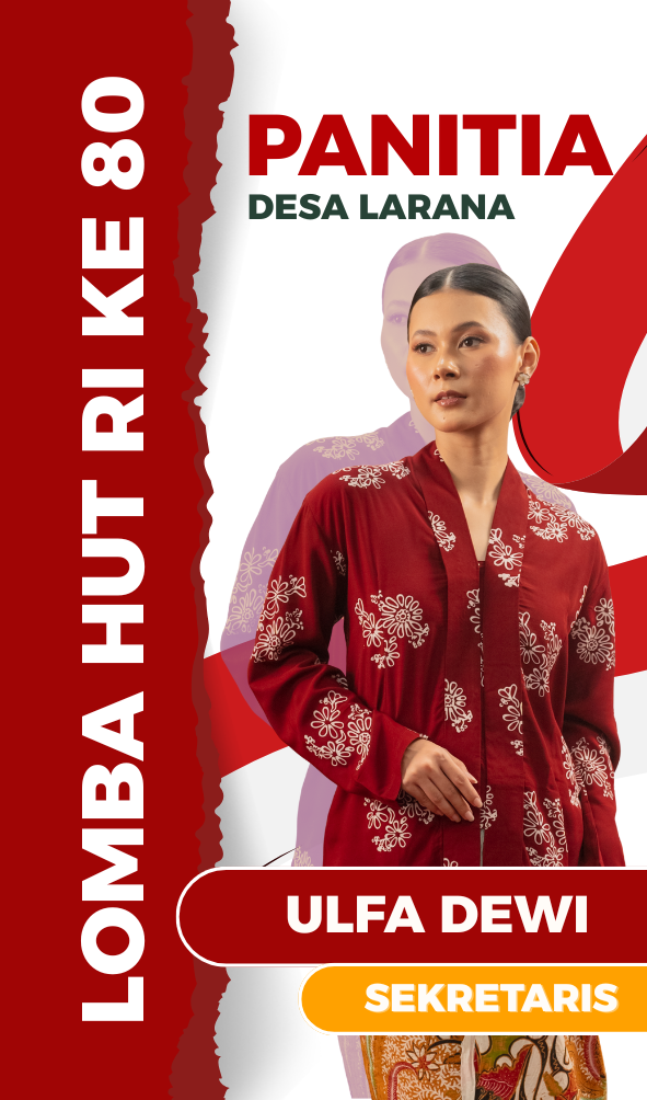 contoh desain name tag panitia 17 Agustus