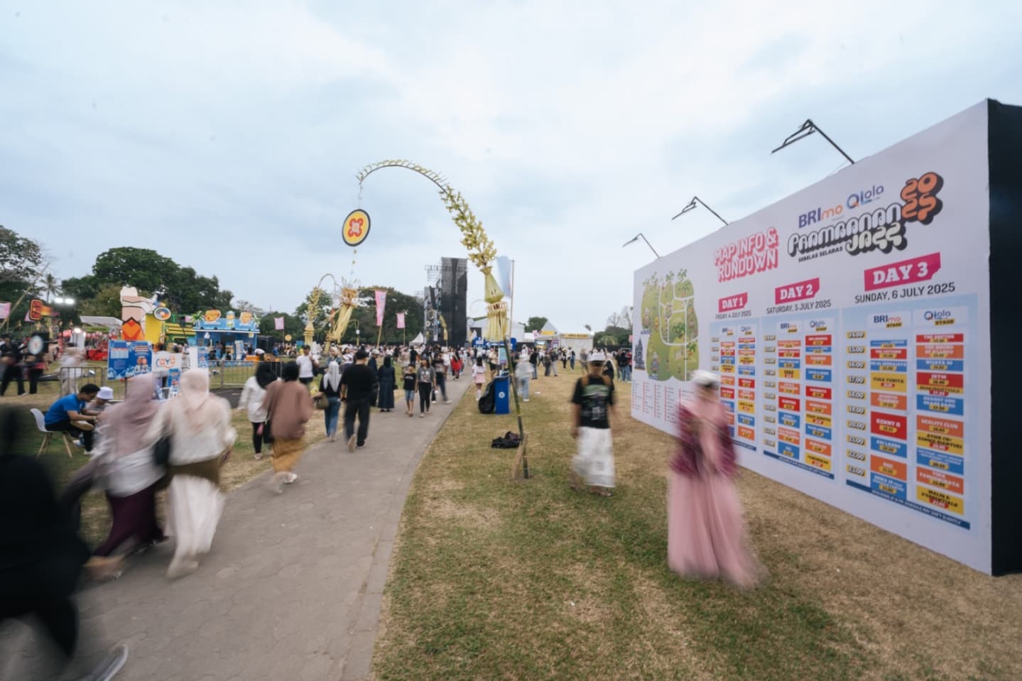 Suasana Prambanan Jazz 2025 di Candi Prambanan | Prambanan jazz