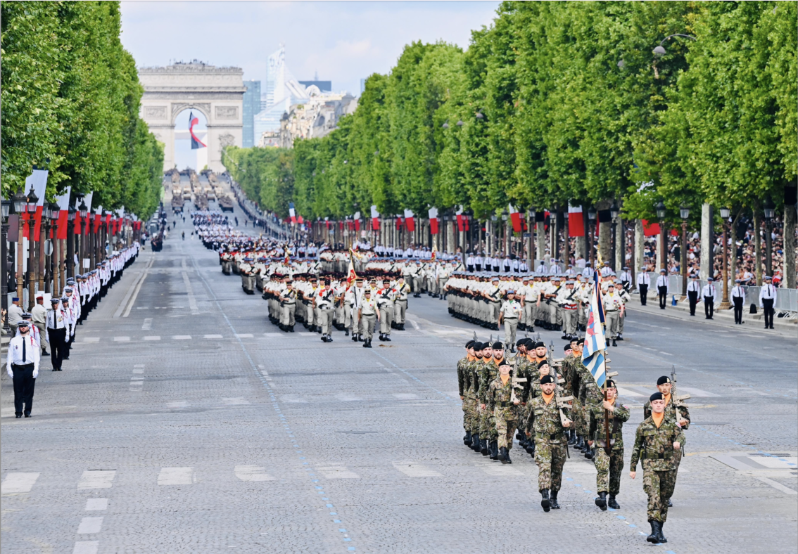 Perayaan Bastille Day 2025 yang meriah di Prancis | BPMI Presiden